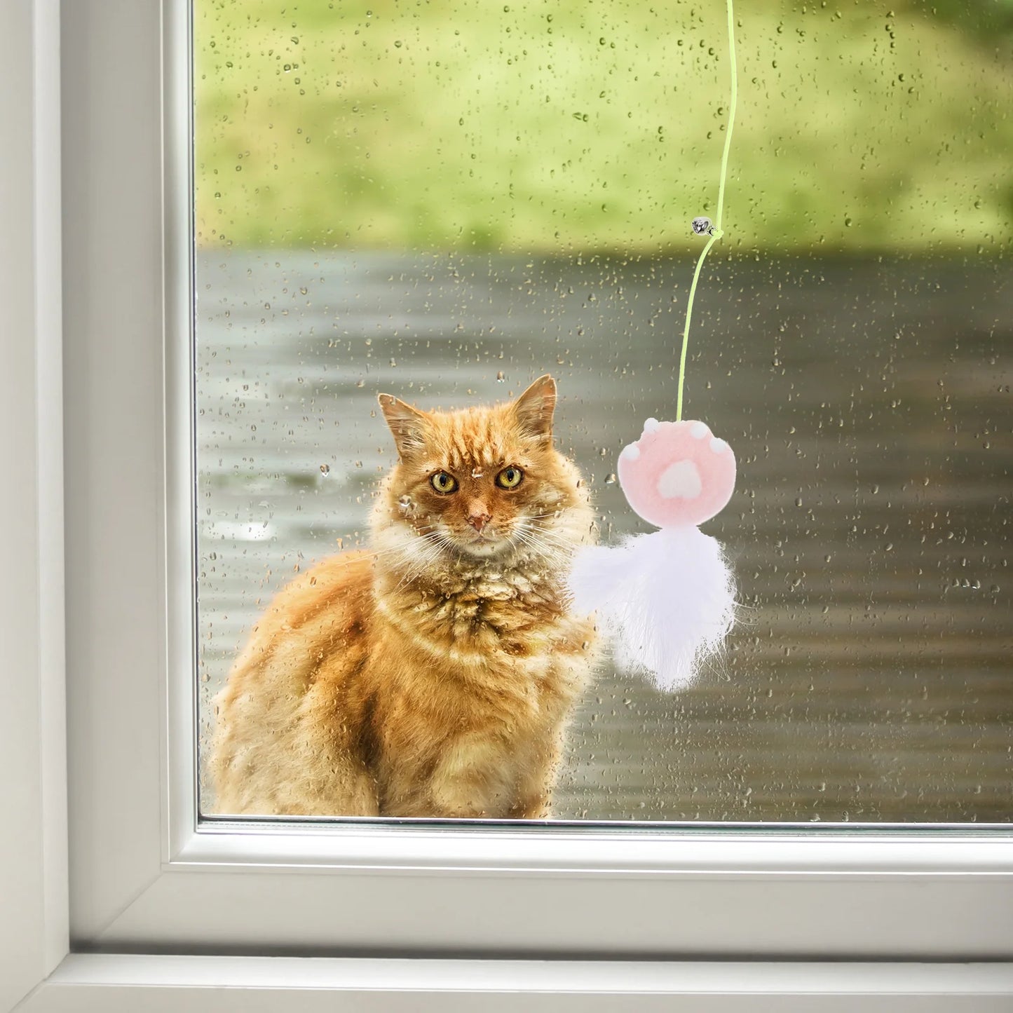 Door Hanging Cat Toys 1 Set Interactive Toy for Cats Plaything