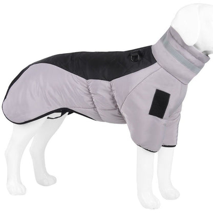 New Winter Dog Coat Waterproof Pet Clothes for Medum Large Dogs Warm Thicken Dog Vest Custome Labrador Jacket