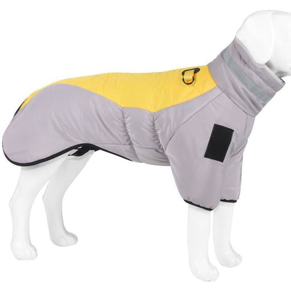 New Winter Dog Coat Waterproof Pet Clothes for Medum Large Dogs Warm Thicken Dog Vest Custome Labrador Jacket