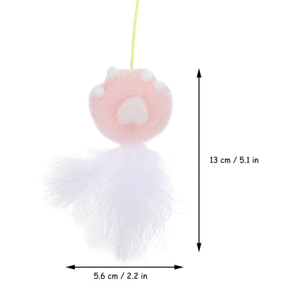 Door Hanging Cat Toys 1 Set Interactive Toy for Cats Plaything