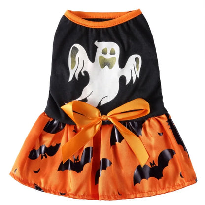 Halloween Pet Dog Skirt Cosplay Dog Puppy Costume Funny Cute Pet Costume Halloween Xmas Clothes Fancy Dress Autumn
