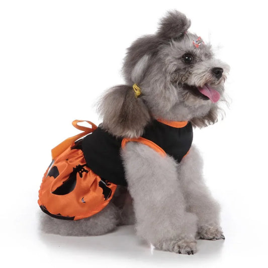Halloween Pet Dog Skirt Cosplay Dog Puppy Costume Funny Cute Pet Costume Halloween Xmas Clothes Fancy Dress Autumn