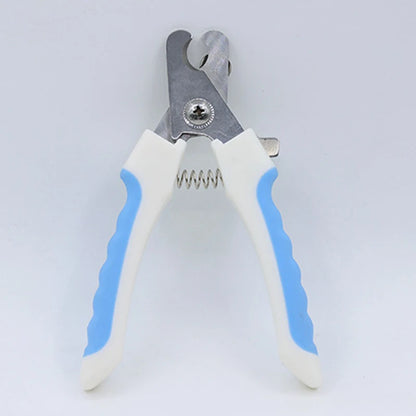 Pet Straight Handle Stainless Steel Nail Scissors Dog and Cat Pet Nail Clipper Cleaning Tool Pet Nail Clipper Set