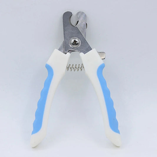 Pet Straight Handle Stainless Steel Nail Scissors Dog and Cat Pet Nail Clipper Cleaning Tool Pet Nail Clipper Set