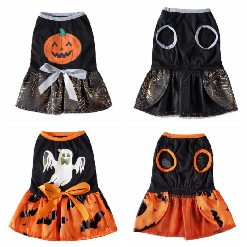 Halloween Pet Dog Skirt Cosplay Dog Puppy Costume Funny Cute Pet Costume Halloween Xmas Clothes Fancy Dress Autumn