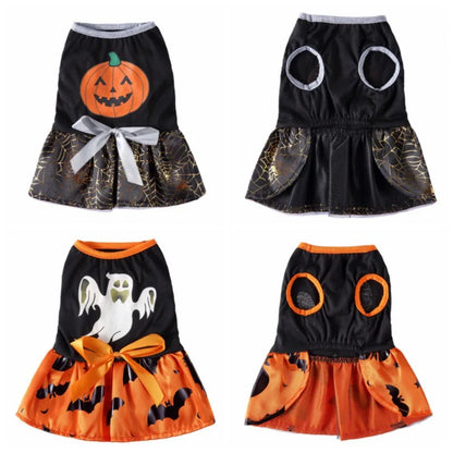 Halloween Pet Dog Skirt Cosplay Dog Puppy Costume Funny Cute Pet Costume Halloween Xmas Clothes Fancy Dress Autumn