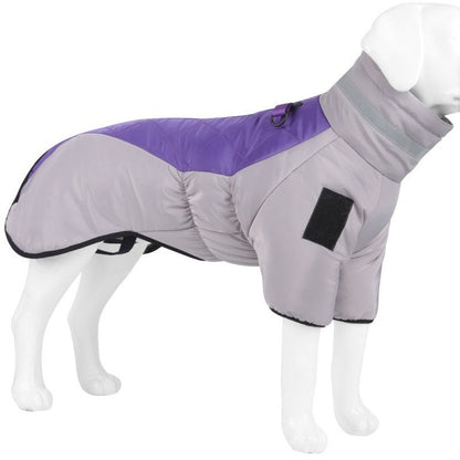 New Winter Dog Coat Waterproof Pet Clothes for Medum Large Dogs Warm Thicken Dog Vest Custome Labrador Jacket
